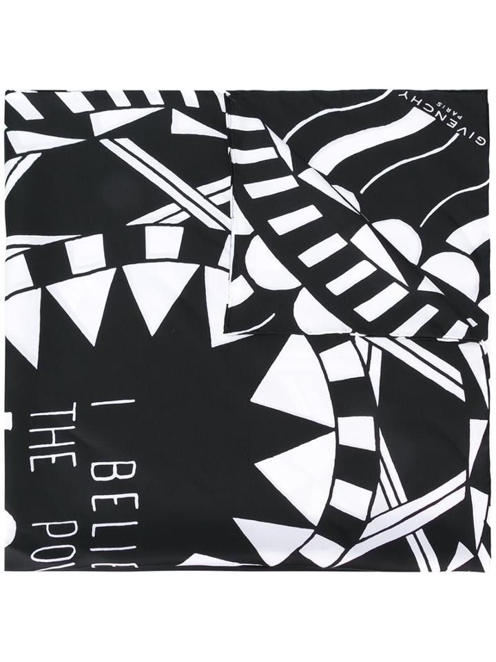 Givenchy Power Of Love Printed Scarf