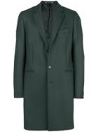 Ps By Paul Smith Single Breasted Coat - Green