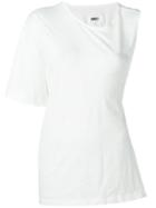 Mm6 Maison Margiela Asymmetric T-shirt - White