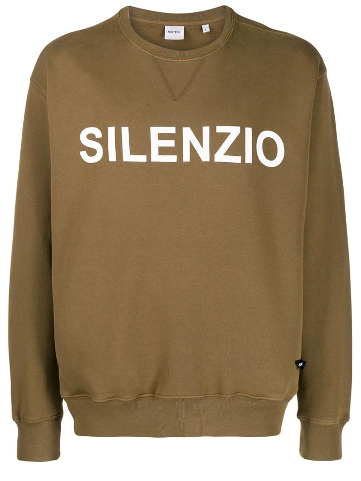 Aspesi Silenzio Sweatshirt - Green