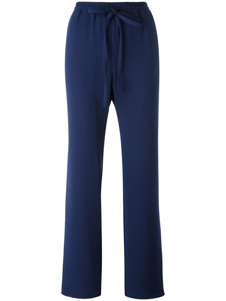 Michael Michael Kors Track Trousers, Women's, Size: Xs, Blue, Polyester