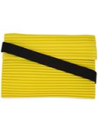 Homme Plissé Issey Miyake Pleated Flat Bag - Yellow