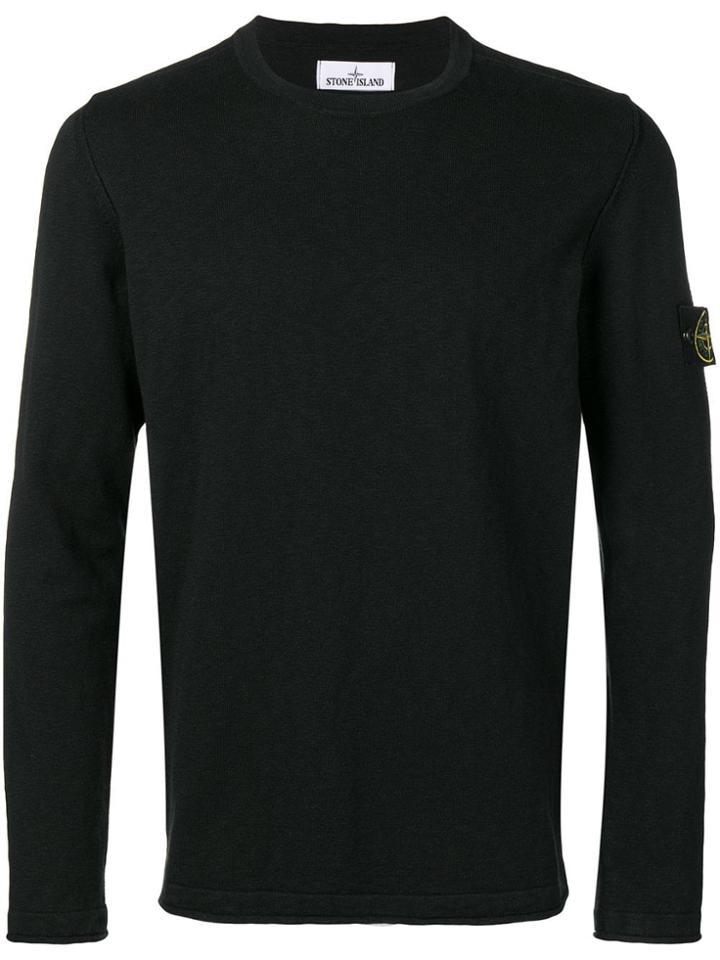Stone Island Relaxed-fit Jumper - Black