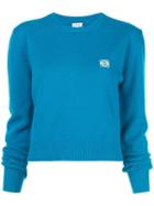 Loewe Embroidered Logo Sweater - Blue