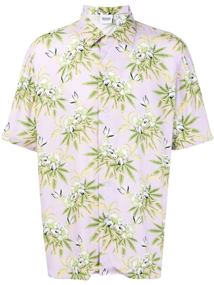 Sss World Corp Floral Print Shirt - Pink