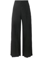 Rundholz Black Label Cropped Flared Trousers