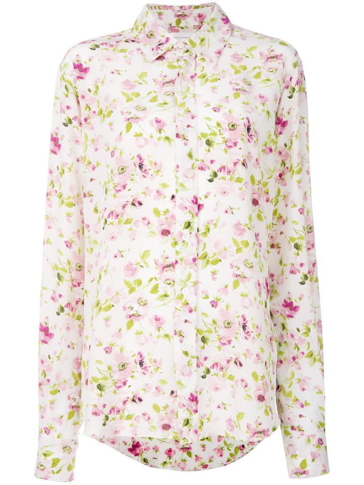 Faith Connexion Floral Print Shirt - White