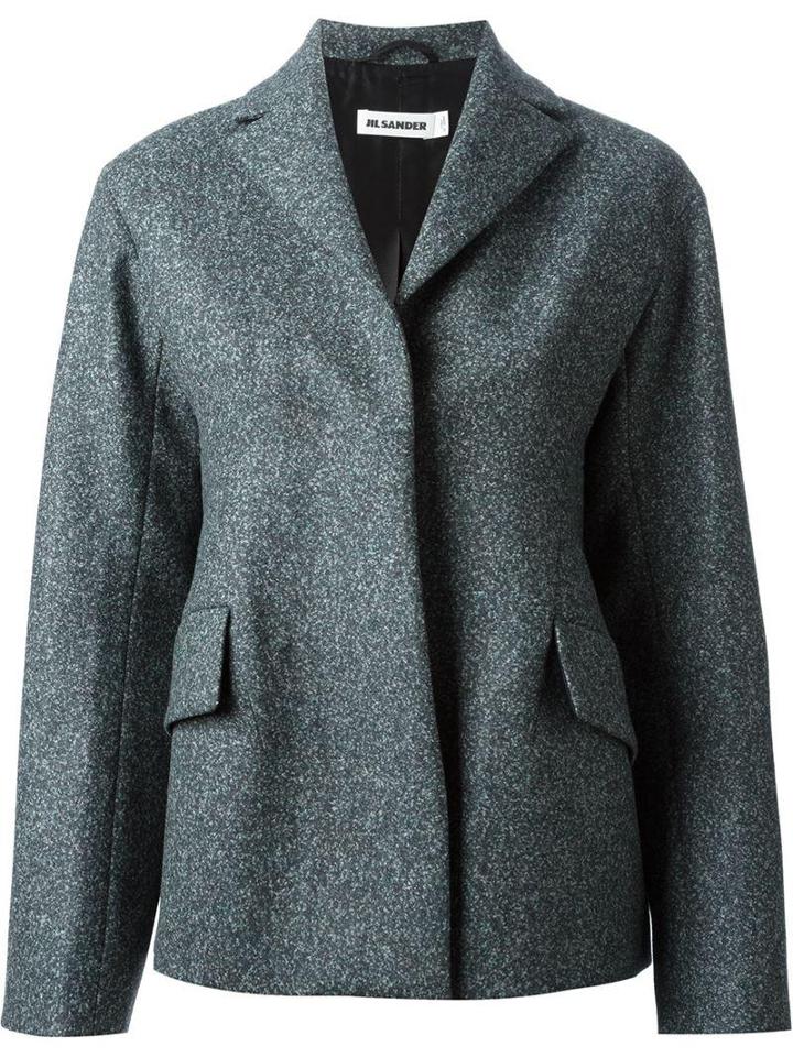 Jil Sander Boxy Flecked Jacket