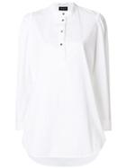 Twin-set Puff Shoulder Shirt - White