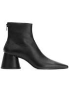 Mm6 Maison Margiela Pointed Ankle Boots - Black