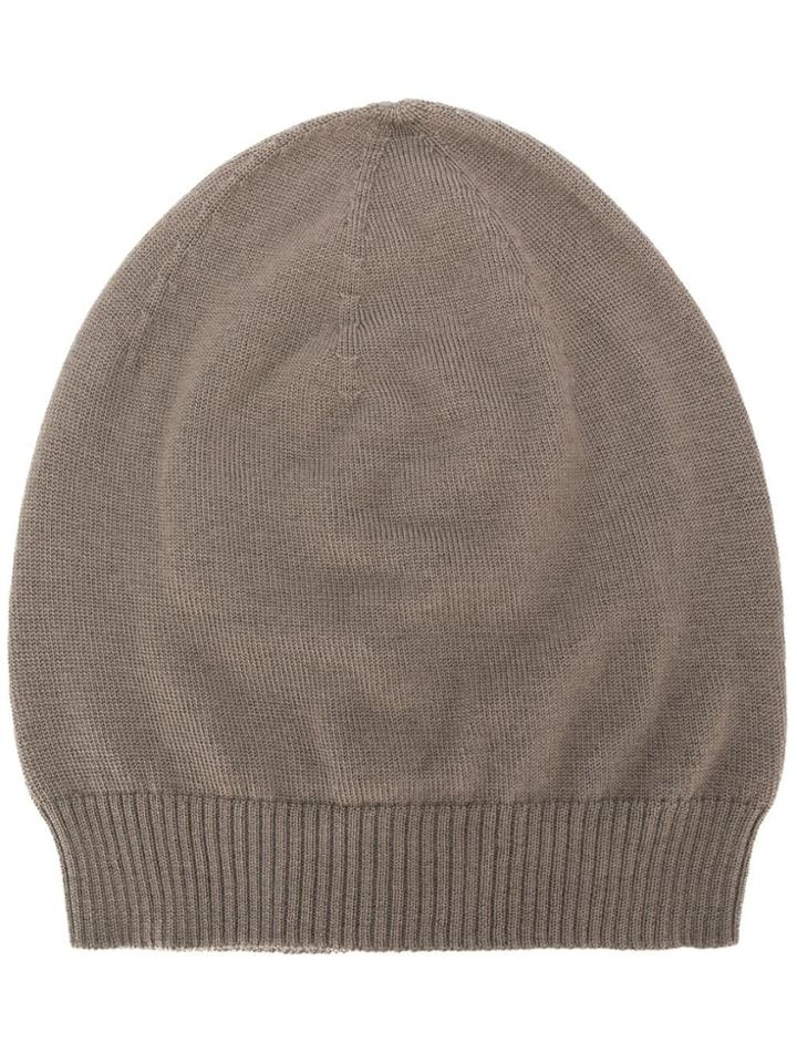 Rick Owens Beanie Hat - Grey