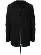 Army Of Me Long Jersey Hoodie - Black