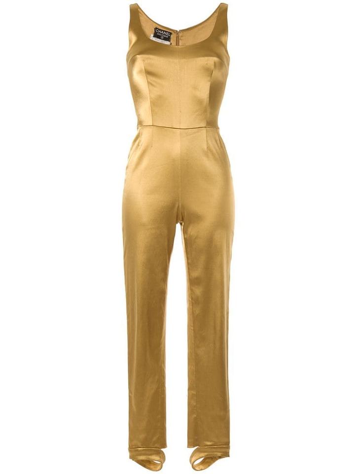 Chanel Pre-owned Sleeveless Jumpsuit - Gold