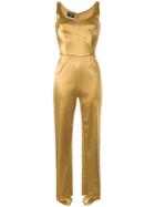 Chanel Pre-owned Sleeveless Jumpsuit - Gold