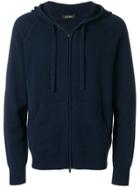 Z Zegna Knitted Zip Jacket - Blue