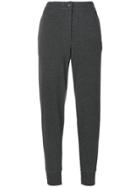Jo No Fui High Waisted Track Pants - Grey