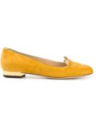 Charlotte Olympia 'kitty' Ballerinas - Yellow