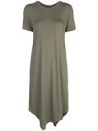 Majestic Filatures Knitted Jersey Dress - Green