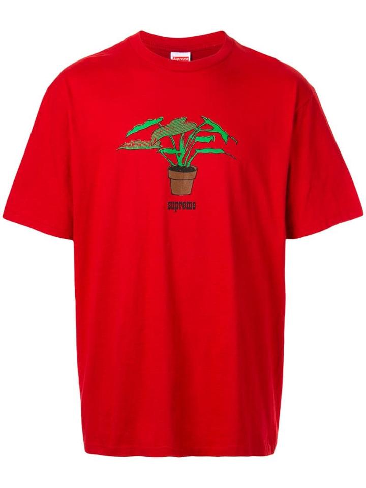 Supreme Plant T-shirt - Red