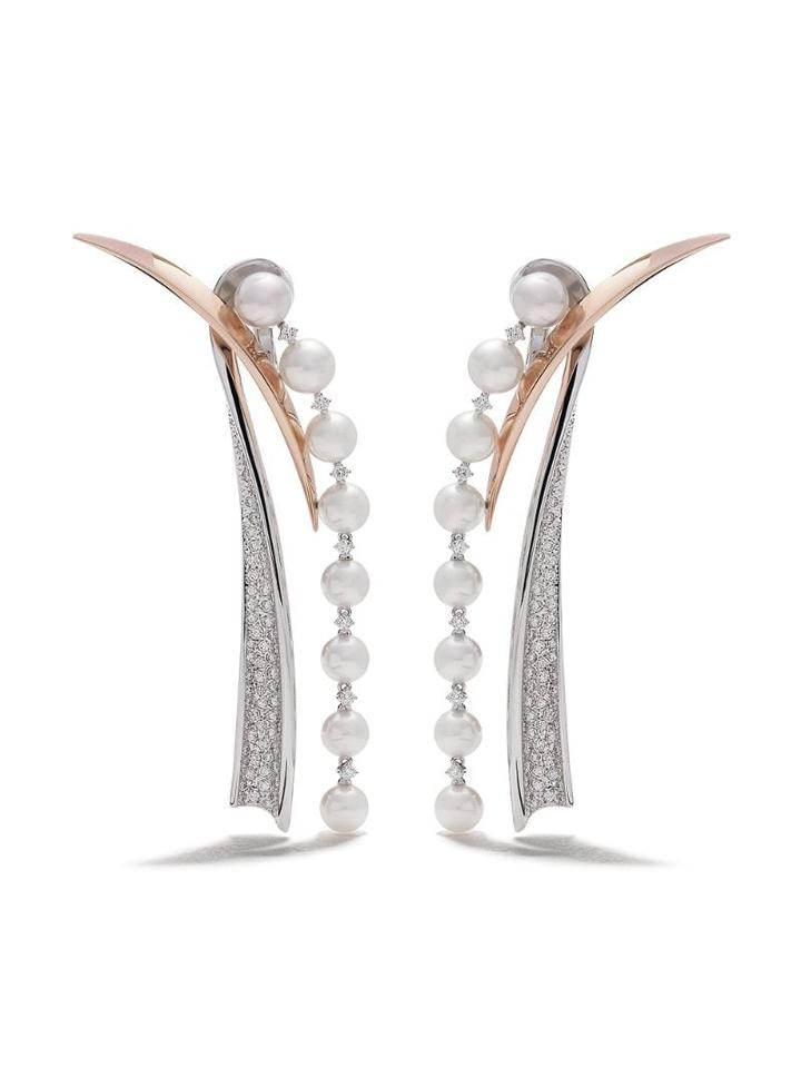 Tasaki - White Gold/sakura Gold