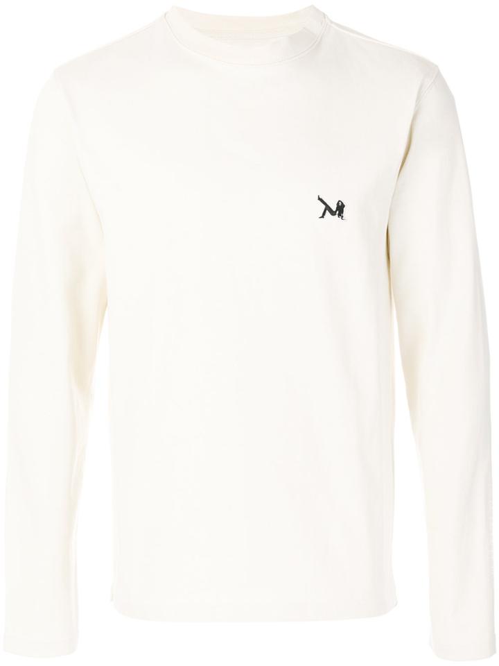 Calvin Klein Jeans Patch Applique T-shirt - Nude & Neutrals