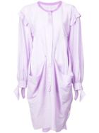 Tsumori Chisato Deconstructed Shirt Dress - Purple