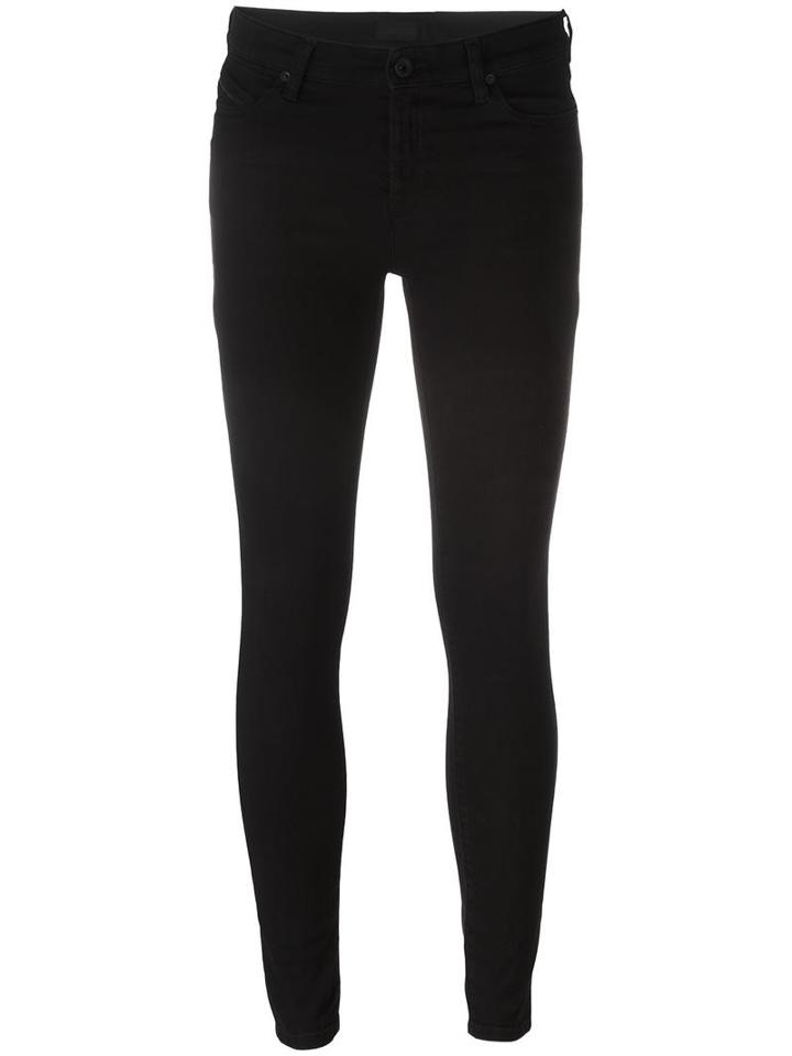 Diesel Black Gold Skinny Jeans, Women's, Size: 28, Cotton/spandex/elastane/polyester