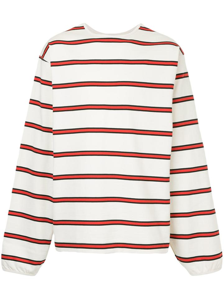H Beauty & Youth Striped Longsleeved T-shirt - Nude & Neutrals