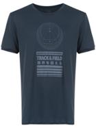 Track & Field Trid Print T-shirt - Blue