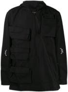 A-cold-wall* Detachable Sleeve Cargo Jacket - Black