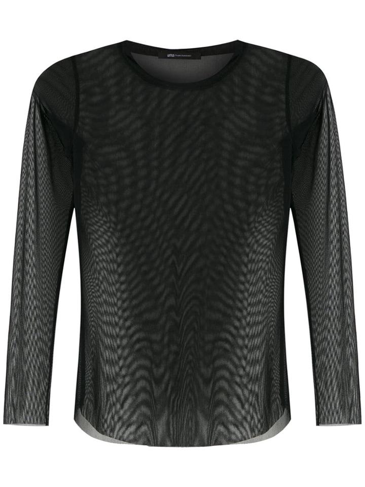 Uma Raquel Davidowicz Canto Tulle Blouse - Black