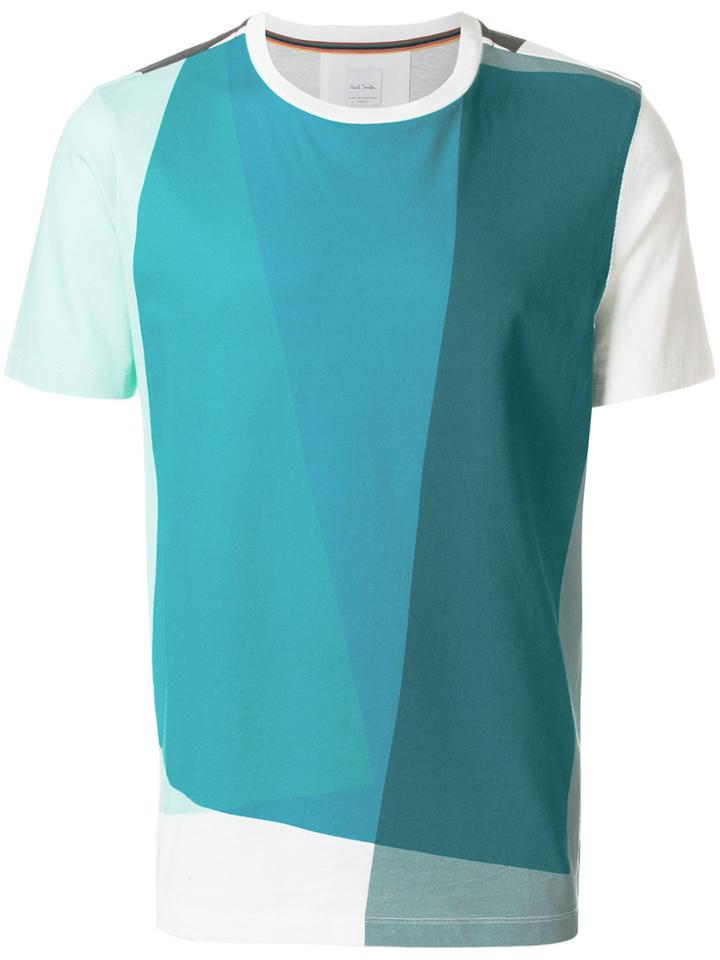 Paul Smith Colour Block T-shirt - Green