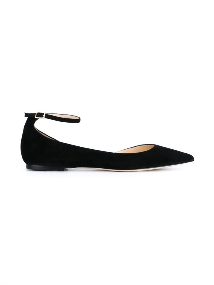 Jimmy Choo Lucy Ballerinas - Black
