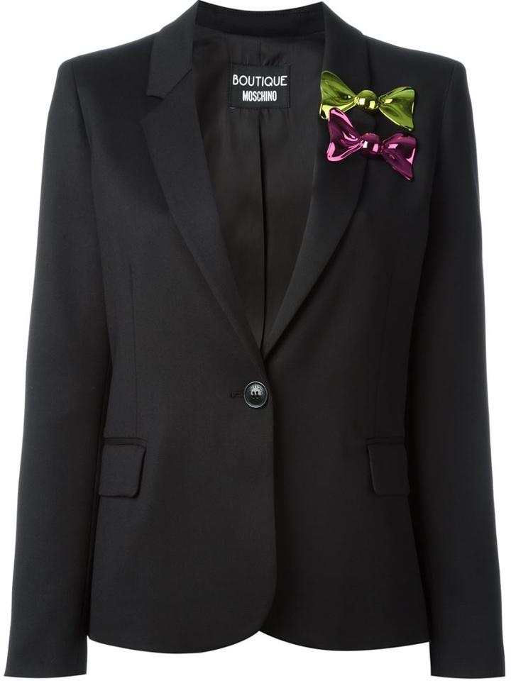 Boutique Moschino Bow Detail Blazer