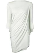 Rick Owens Lilies - Asymmetric Top - Women - Cotton/polyamide/viscose - 42, Grey, Cotton/polyamide/viscose