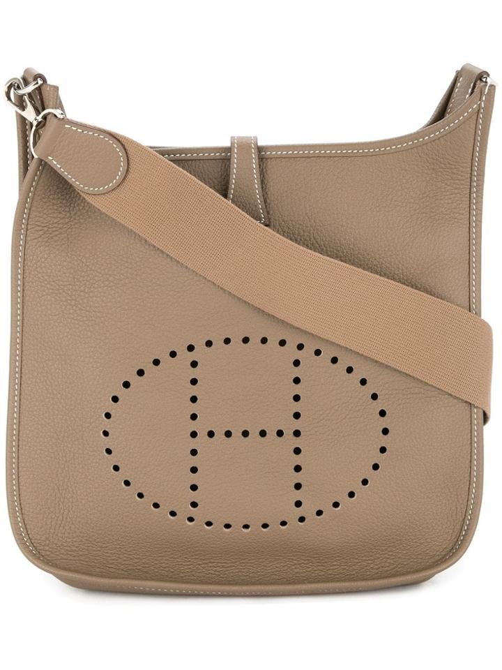 Hermès Vintage Evelyne Poche 3 29 Shoulder Bag - Grey