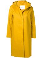 Mackintosh Arrowwood Bonded Cotton Hooded Coat Lr-021 - Yellow