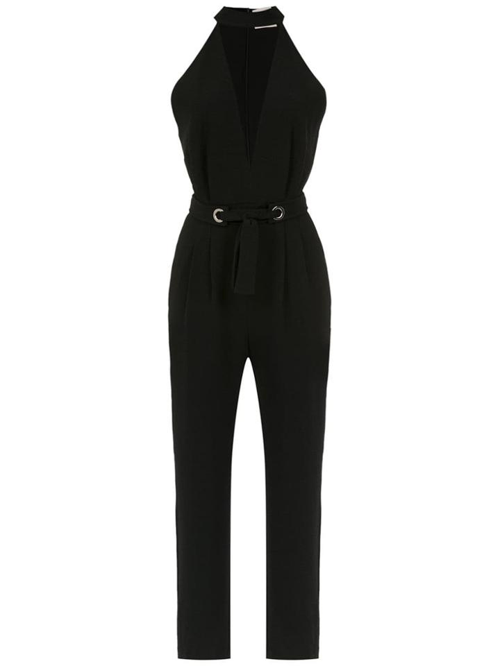 Framed Cracker Jumpsuit - Black