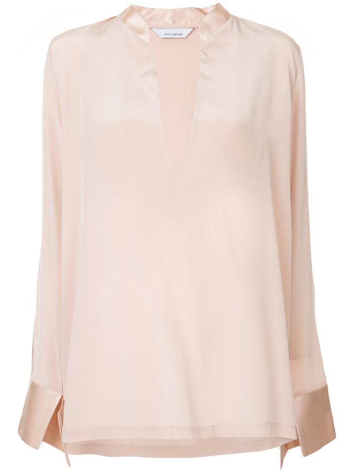 Kacey Devlin V-neck Blouse - Unavailable