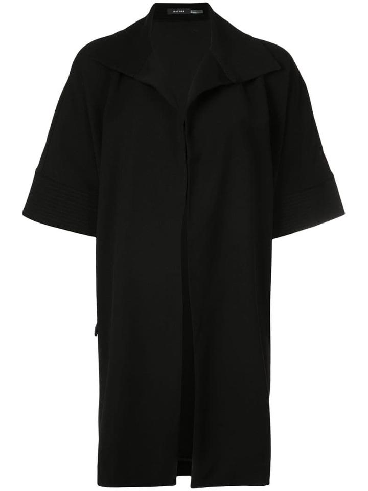 Natori Oversized Coat - Black
