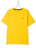 Ralph Lauren Kids Teen Logo Embroidered T-shirt - Yellow
