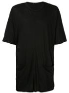 The Viridi-anne Front Pocket T-shirt - Black
