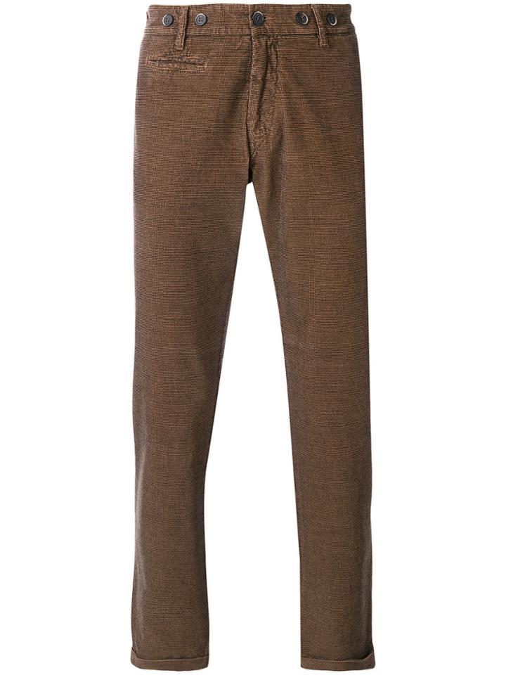 Barena Straight-leg Trousers - Brown