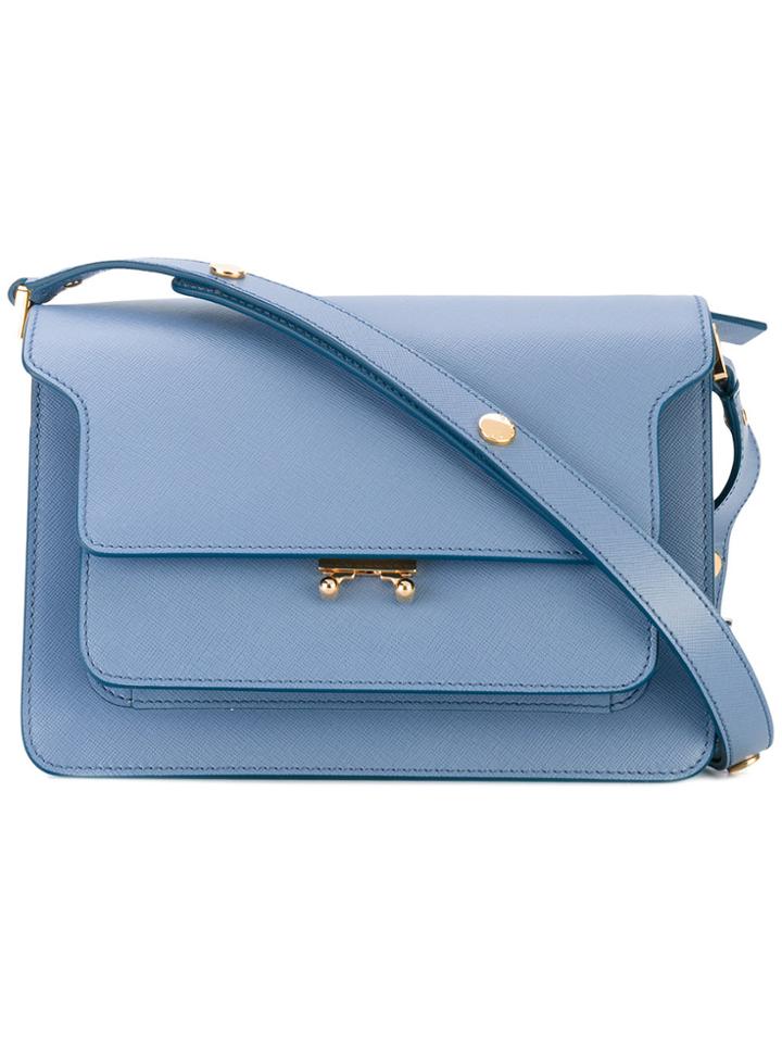 Marni Medium Trunk Bag - Blue