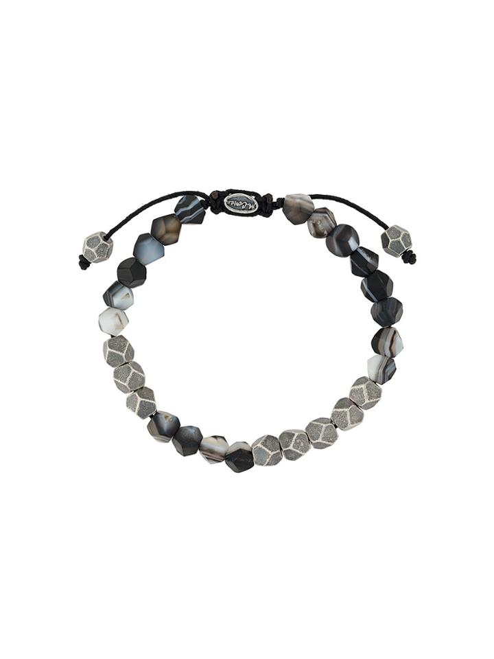 M. Cohen Multi-faceted Bead Bracelet - Metallic