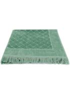 Bottega Veneta Intrecciato Print Beach Towel - Green