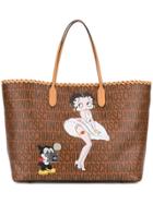 Moschino Betty Boop Tote - Brown