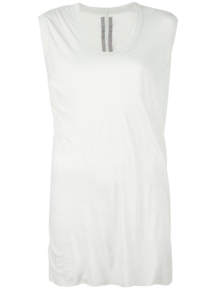 Rick Owens Scoop Neck T-shirt, Women's, Size: 42, Nude/neutrals, Cotton