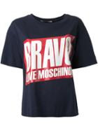 Love Moschino 'bravo' Print T-shirt