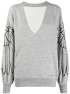 Golden Goose Wings Sweatshirt - Grey